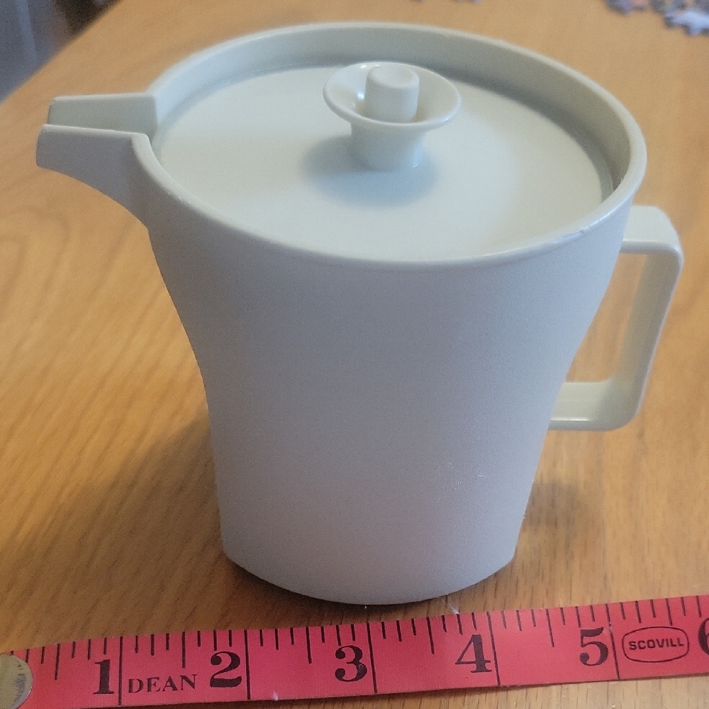 Vintage Tupperware Creamer Pitcher with Lid